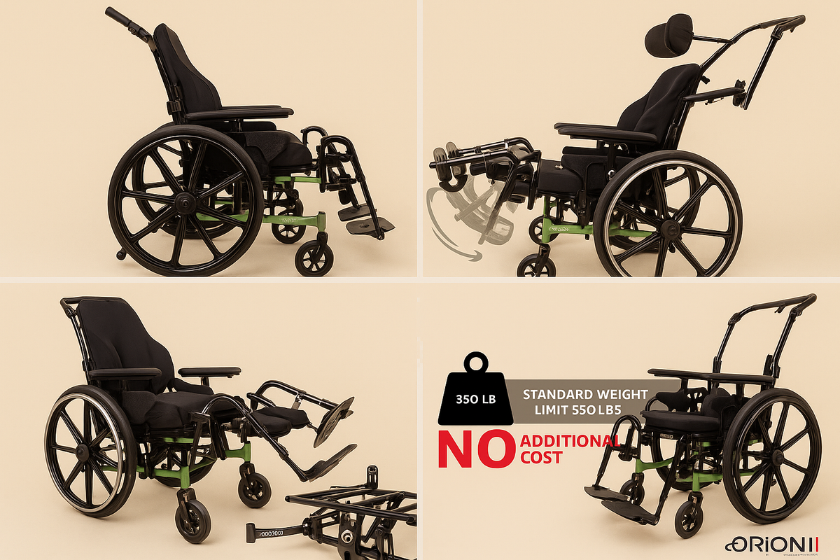 Tilt-in-Space Wheelchair