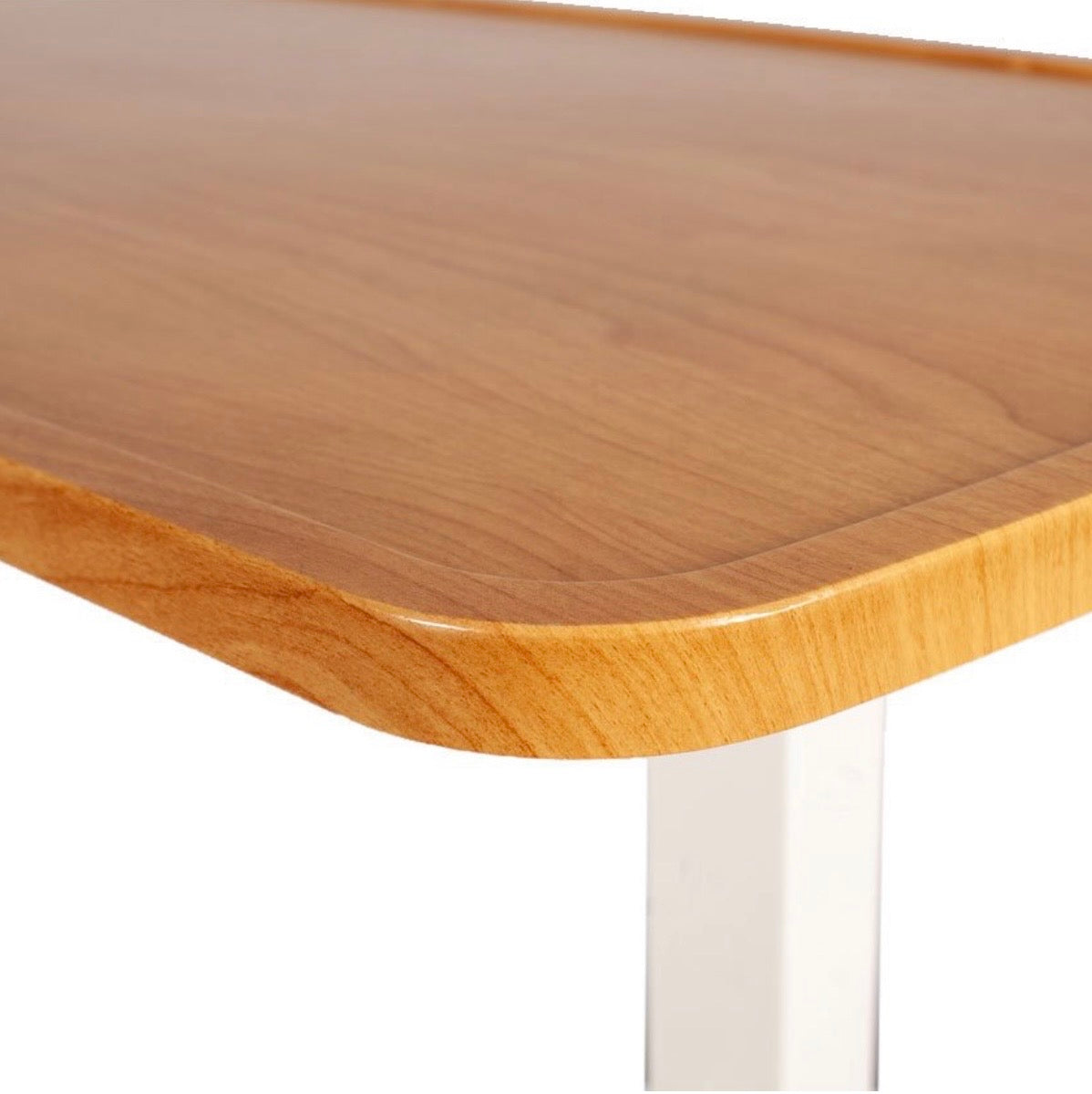 Adjustable Overbed Table with Wheels – Hospital & Home Use